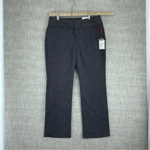 Elle Bootcut mid rise pants Womens Size 12S NWT 3182 - Picture 1 of 13